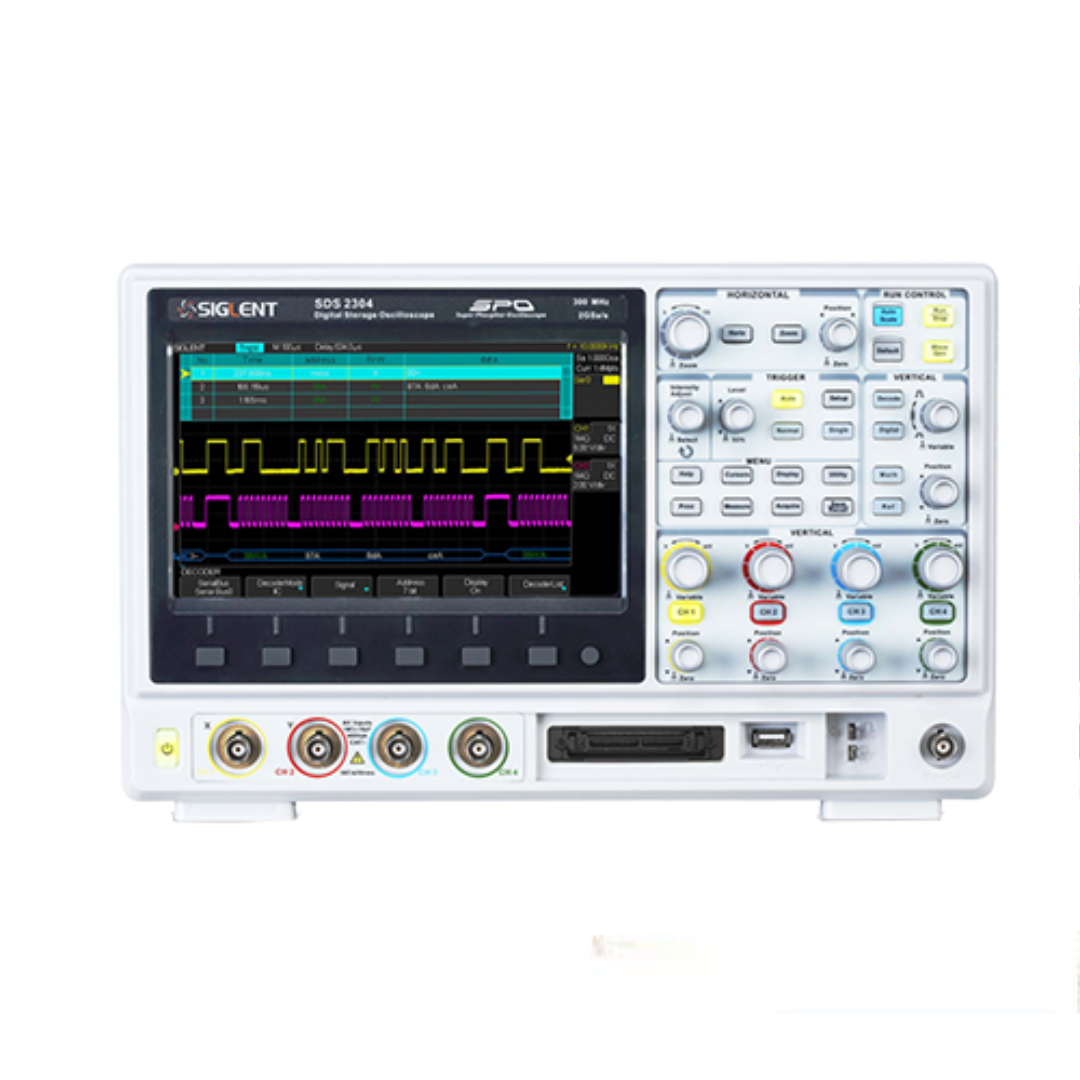 Máy hiện sóng, Oscilloscope Siglent SDS2204, 200 MHz, 4 CH 3 Máy hiện sóng, Oscilloscope Siglent SDS2204