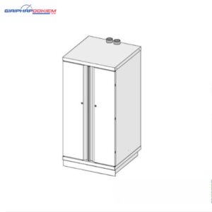 Tủ đựng hóa chất chống cháy 2 cửa Ecosafe 790+1F