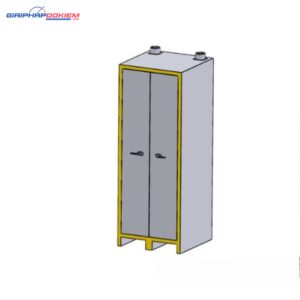 Tủ an toàn chống cháy 2 cửa Ecosafe 3030+1F