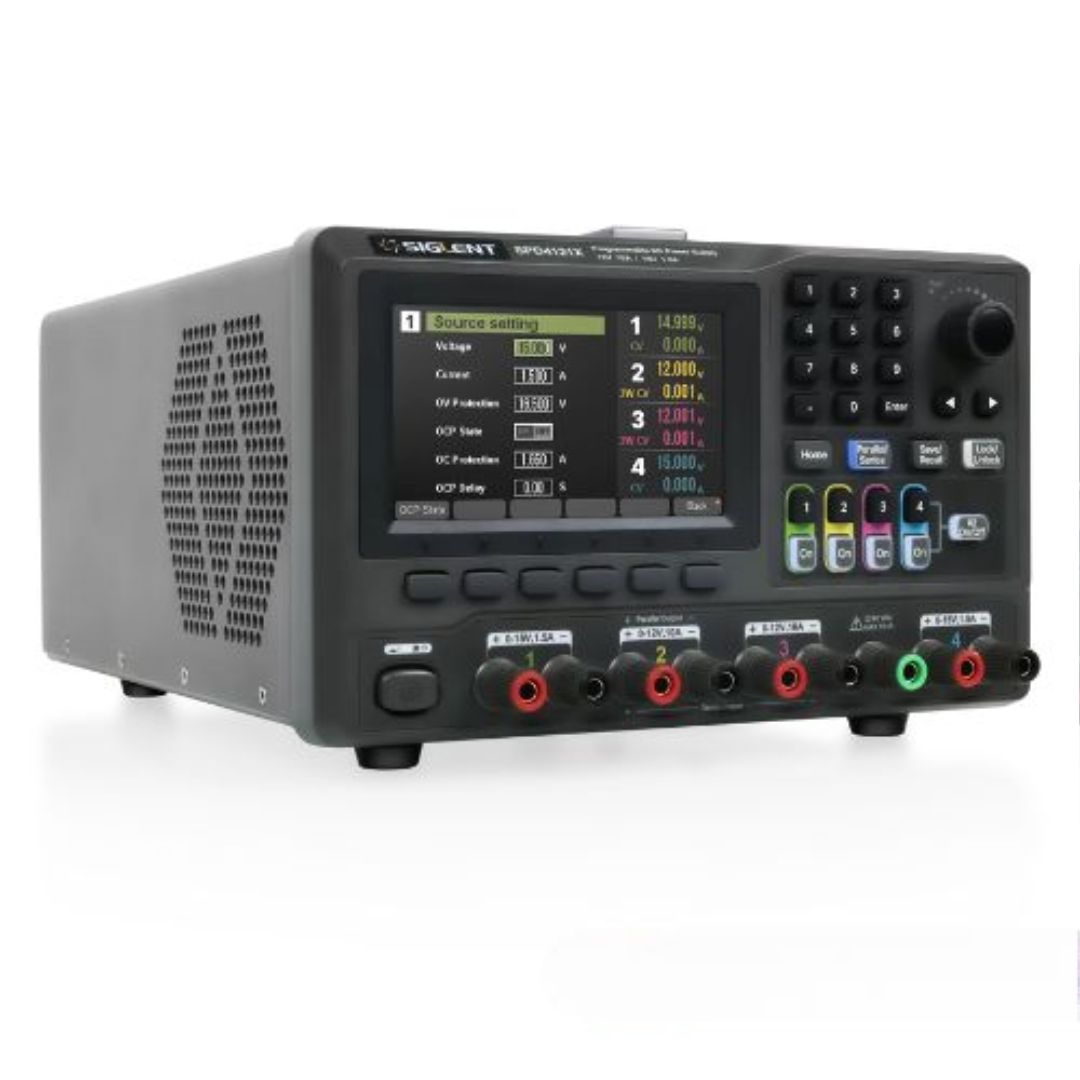Bộ nguồn lập trình DC Siglent SPD4121X 4CH 5 Bộ nguồn lập trình DC Siglent SPD4121X 4CH - Ảnh 2