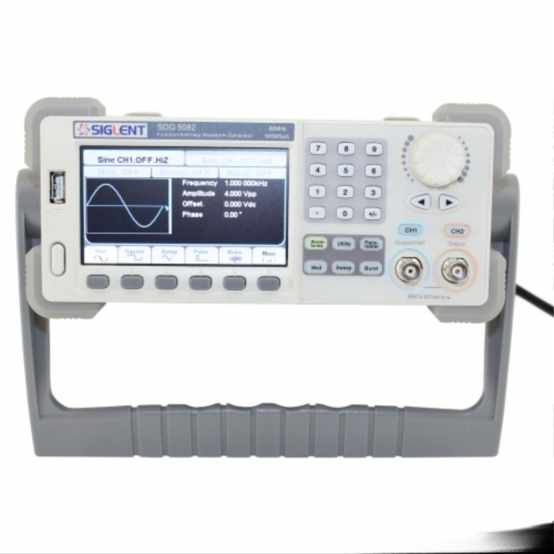 Máy phát xung, hàm Siglent SDG 5082, 80MHz, 2 CH 2 Máy phát xung, hàm Siglent SDG 5082