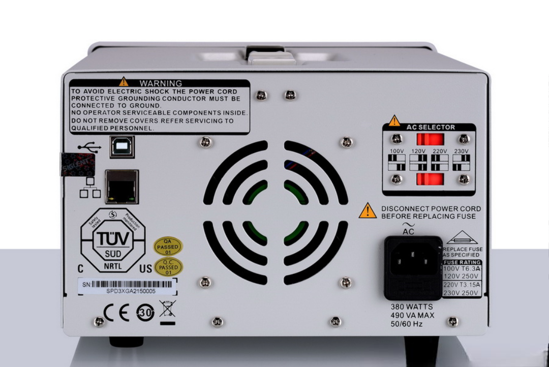 Nguồn một chiều (DC) Siglent SPD3303X 3CH/32V/3A 4 Nguồn một chiều (DC) Siglent SPD3303X 3CH/32V/3A - Ảnh 2