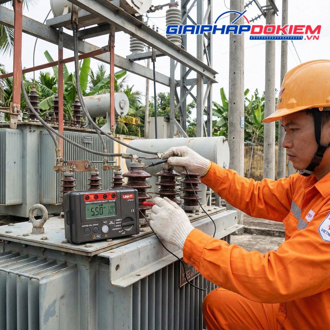 Thiết bị đo điện trở cách điện UNI-T