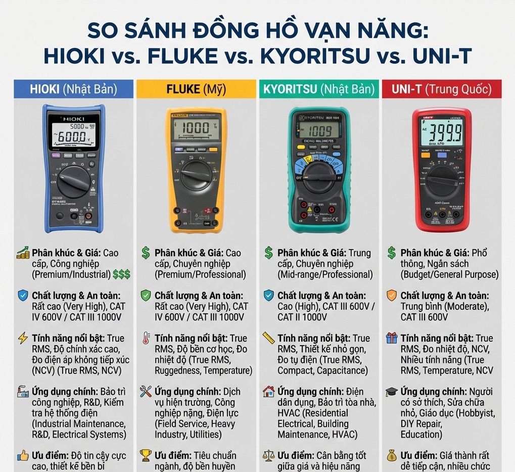 Đồng hồ vạn năng Hioki