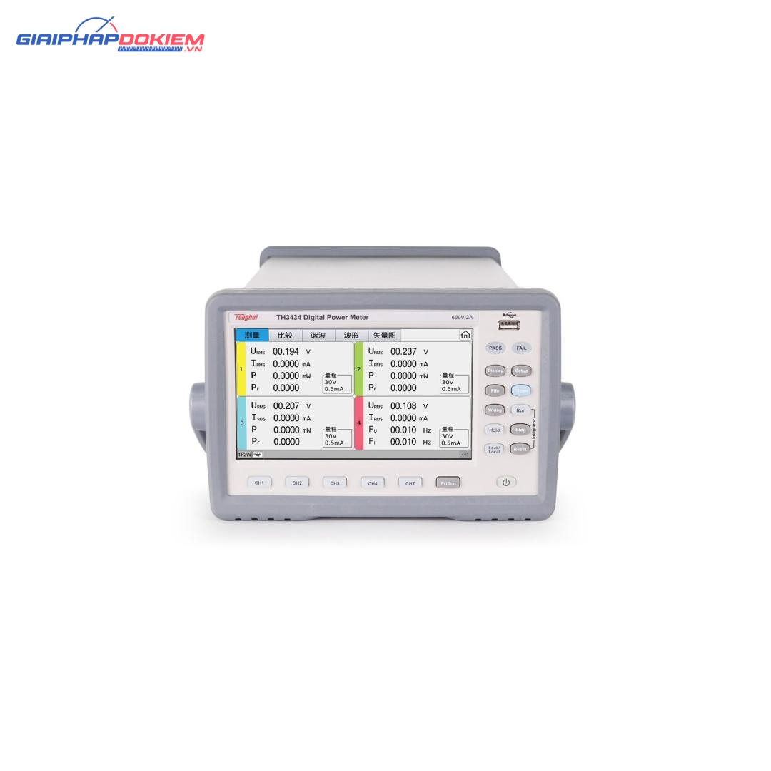 Máy đo công suất Tonghui TH3434 5 Máy đo công suất Tonghui TH3434