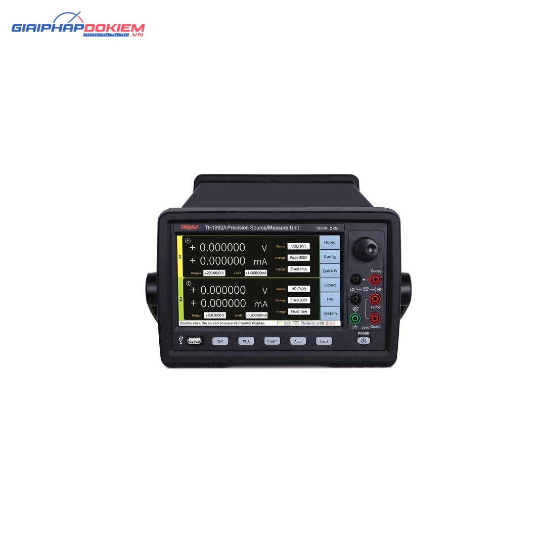 Máy đo nguồn SMU Tonghui TH1992A 1μV/100fA 5 Máy đo nguồn SMU Tonghui TH1992A 1μV/100fA - Ảnh 2
