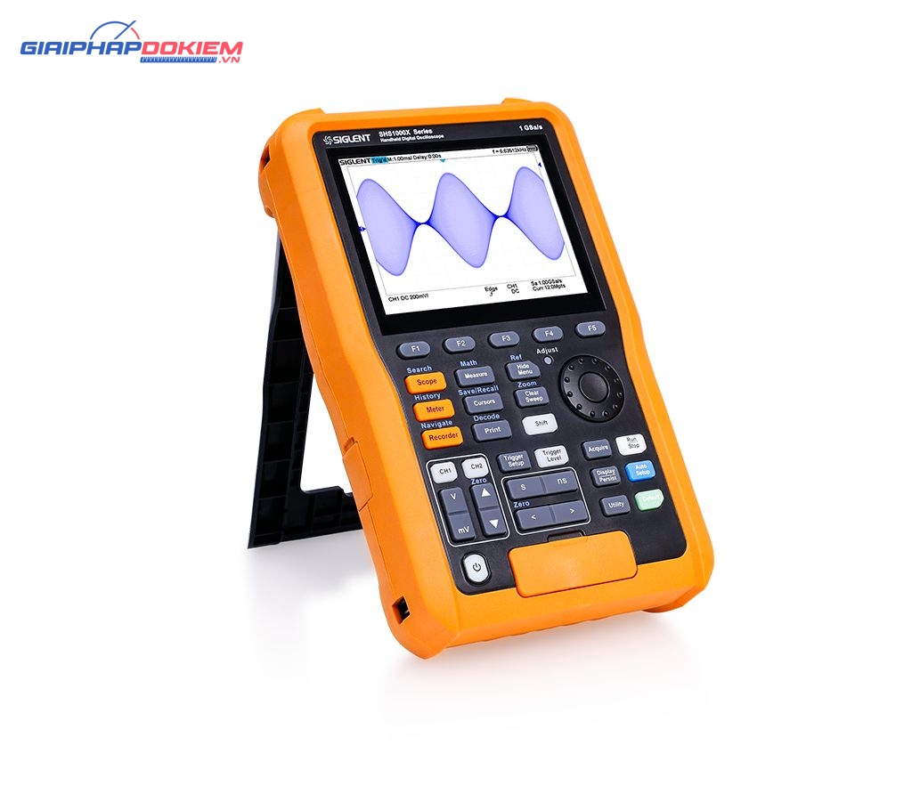 Máy hiện sóng cầm tay Siglent SHS1102X 100Mhz 2 kênh 5 Máy hiện sóng cầm tay Siglent SHS1102X