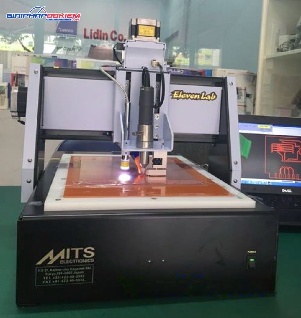 Máy Khoan Cắt Board Mạch Mits Eleven Lab - PCB Prototyping 8 may khoan cat board mach mits eleven lab 8211 pcb prototyping may cat bo mach eleven lab 1 1 gyrd