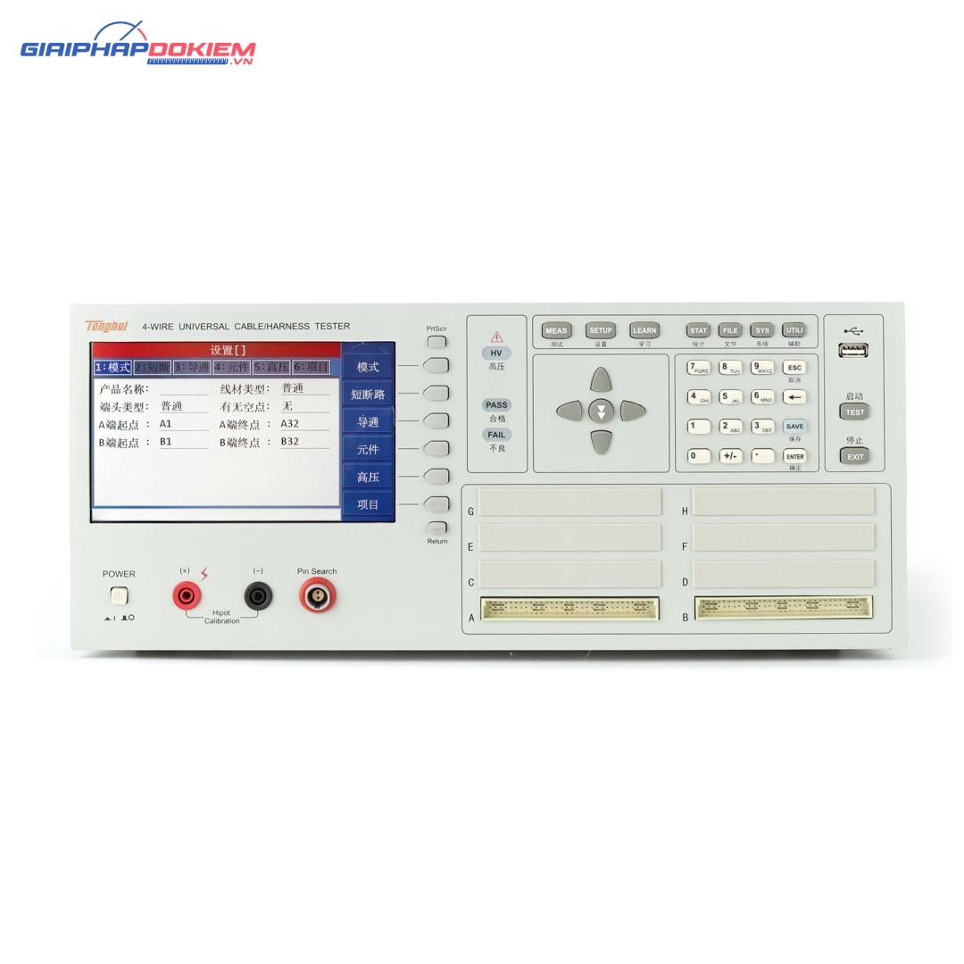 Máy kiểm tra cáp truyền dữ liệu TongHui TH8602-1 4 Máy kiểm tra cáp truyền dữ liệu TongHui TH8602-1