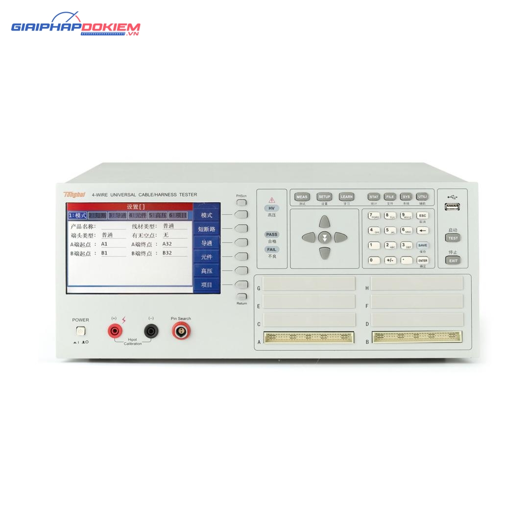 Máy kiểm tra cáp truyền dữ liệu TongHui TH8602-1 5 Máy kiểm tra cáp truyền dữ liệu TongHui TH8602-1 - Ảnh 2