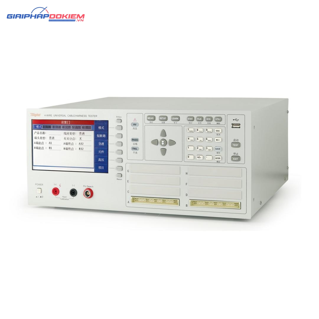 Máy kiểm tra cáp truyền dữ liệu TongHui TH8602-1 6 Máy kiểm tra cáp truyền dữ liệu TongHui TH8602-1 - Ảnh 3