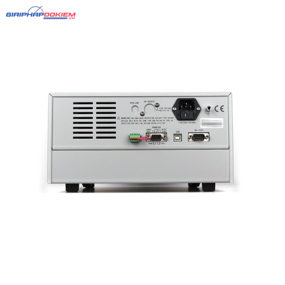 Máy kiểm tra Hipot Tonghui TH9320S8 Hipot tester 5kV/AC 6 Máy kiểm tra Hipot Tonghui TH9320S8 Hipot tester 5kV/AC - Ảnh 3
