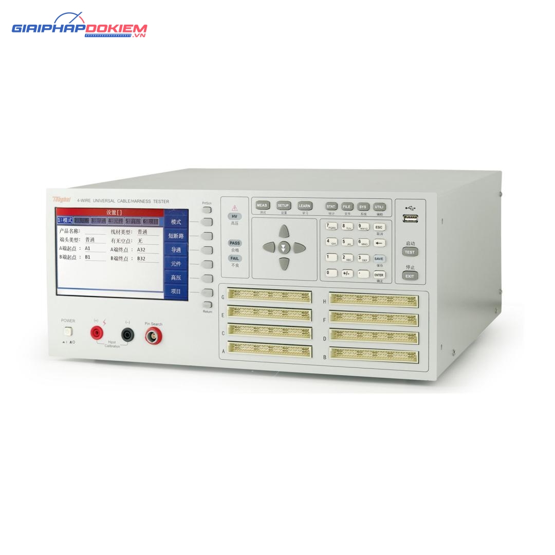 Máy kiểm tra chất lượng sợi cáp TongHui TH8603-4 6 Máy kiểm tra chất lượng sợi cáp TongHui TH8603-4 - Ảnh 3
