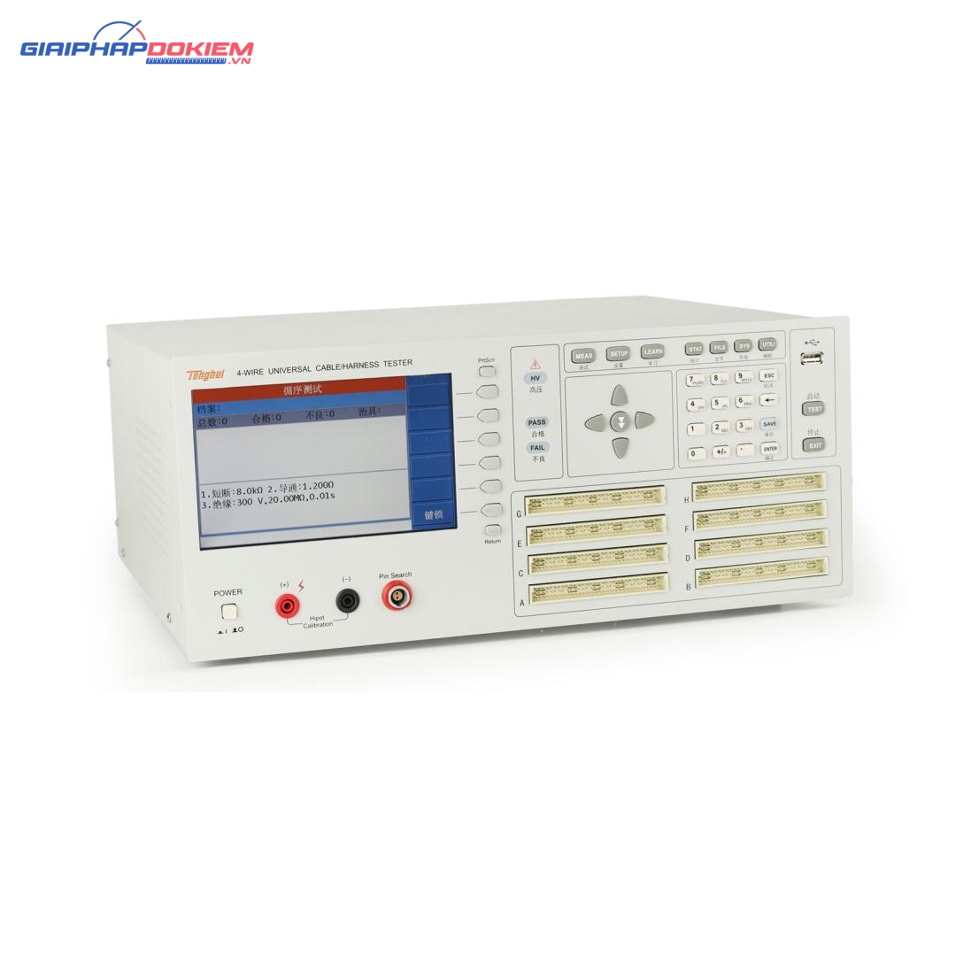 Máy kiểm tra chất lượng sợi cáp TongHui TH8603-4 7 Máy kiểm tra chất lượng sợi cáp TongHui TH8603-4 - Ảnh 4