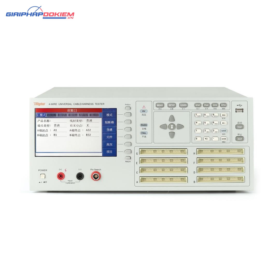 Máy kiểm tra chất lượng sợi cáp TongHui TH8603-4 5 Máy kiểm tra chất lượng sợi cáp TongHui TH8603-4 - Ảnh 2