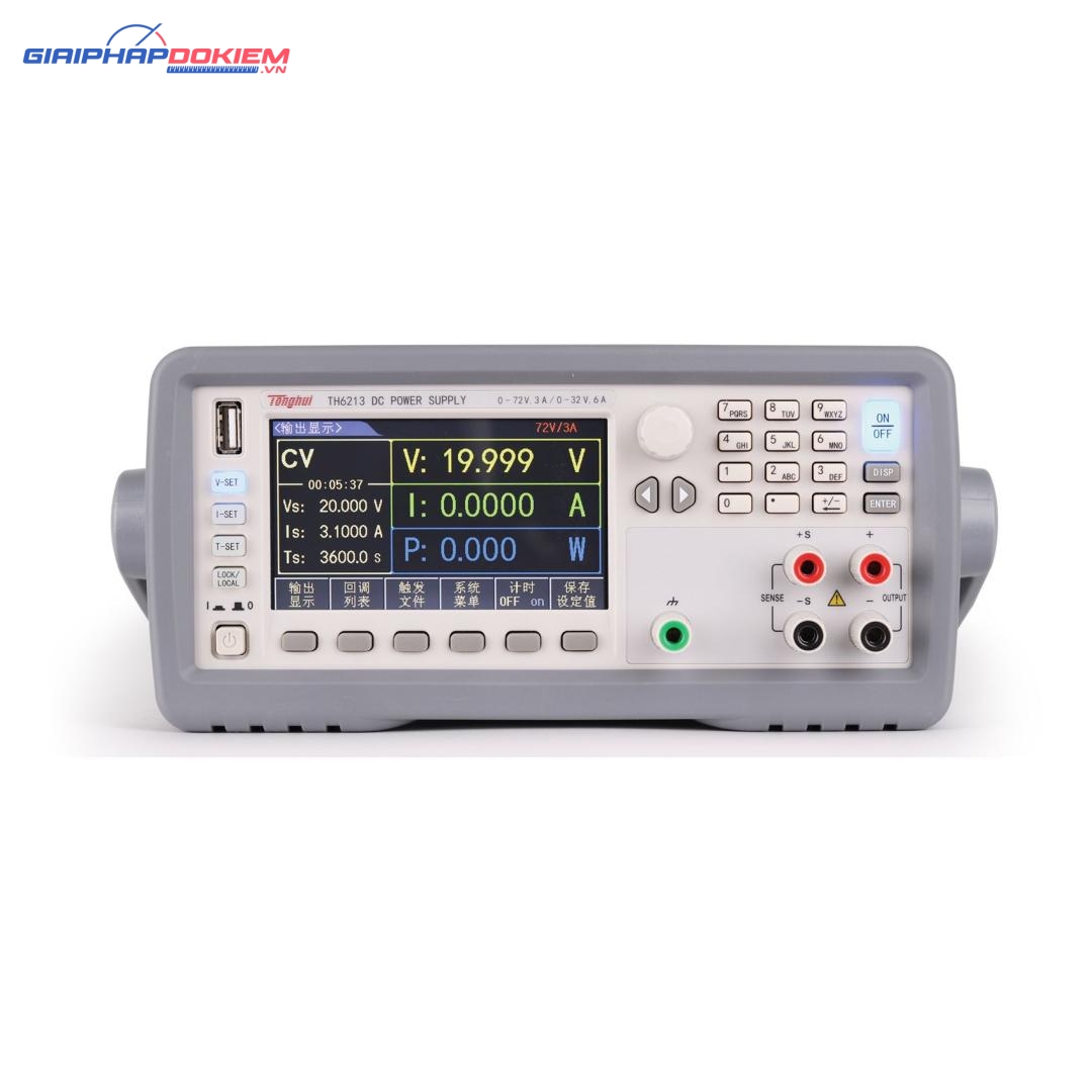 Nguồn DC lập trình tuyến tính Tonghui TH6213 3 Nguồn DC lập trình tuyến tính Tonghui TH6213