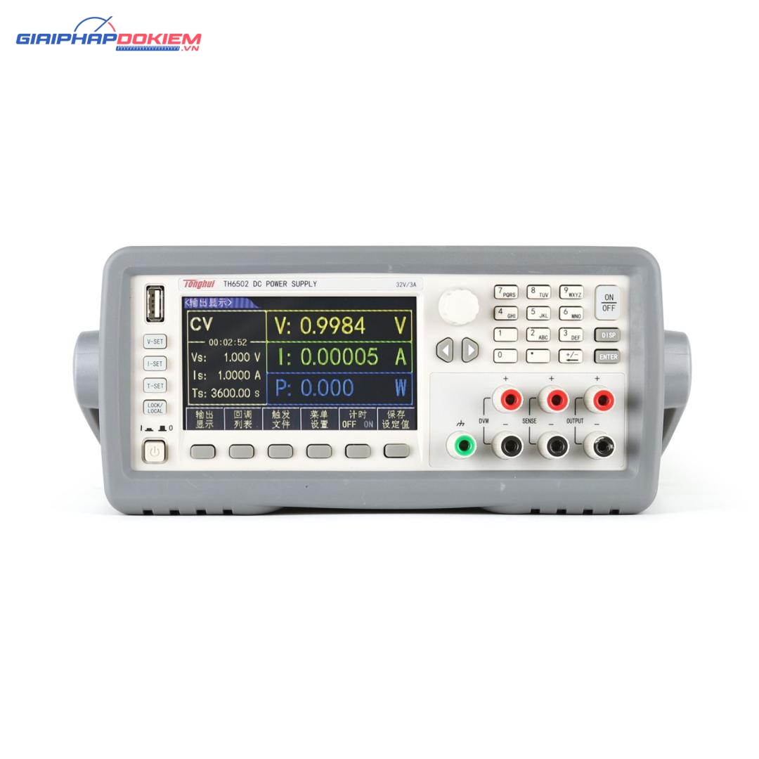 Nguồn DC lập trình tuyến tính TongHui TH6502 7 Nguồn DC lập trình tuyến tính TongHui TH6502