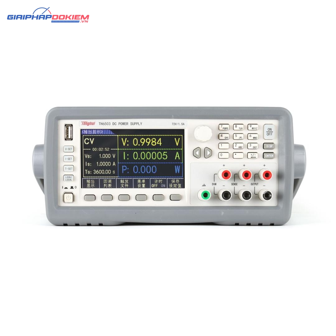 Nguồn DC lập trình tuyến tính TongHui TH6503 3 Nguồn DC lập trình tuyến tính TongHui TH6503