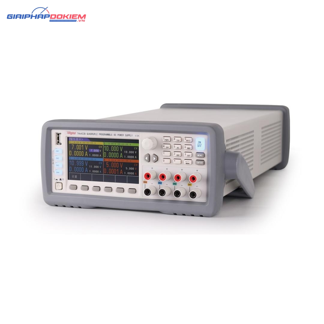 Nguồn điện lập trình tuyến tính ba kênh TongHui TH6402B 5 Nguồn điện lập trình tuyến tính ba kênh TongHui TH6402B - Ảnh 2