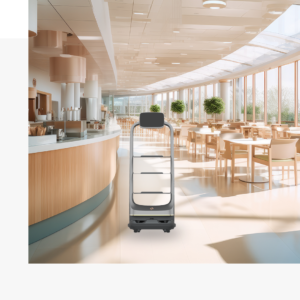 Robot giao đồ ăn tự động Softbank Robotic X1 17 robot giao do an tu dong softbank robotic x1 x1 automate food service 2 7fns