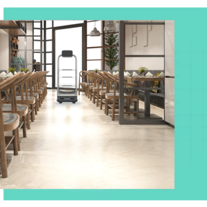 Robot giao đồ ăn tự động Softbank Robotic X1 16 robot giao do an tu dong softbank robotic x1 x1 smooth food service 2a9t