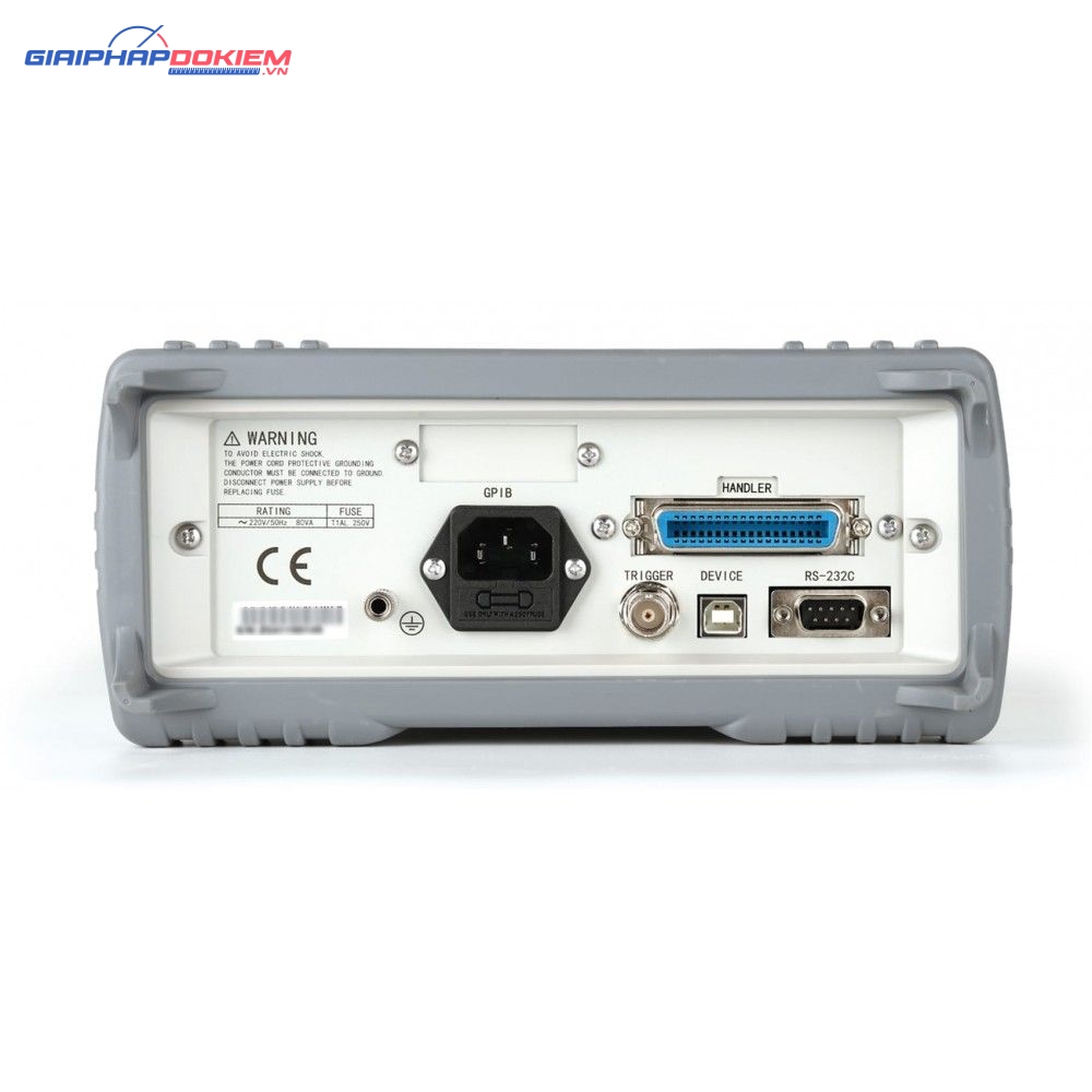 Thiết bị đo điện trở thấp xoay chiều TongHui TH2523A 6 Thiết bị đo điện trở thấp xoay chiều TongHui TH2523A