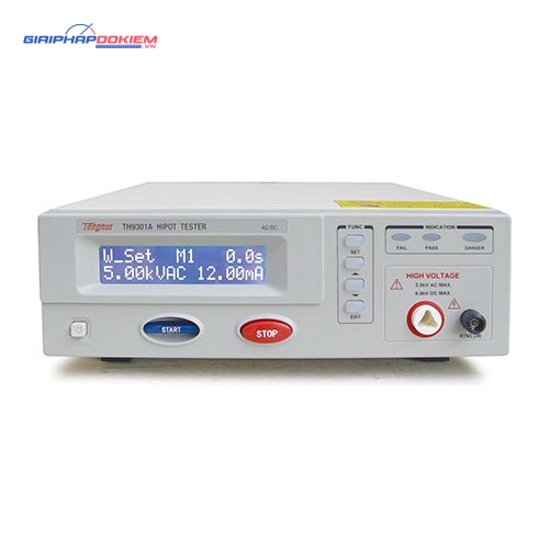 Thiết bị kiểm tra an toàn điện Hipot Tester TH9301 Series 6kV DC 3 Thiết bị kiểm tra an toàn điện Hipot Tester TH9301 Series 6kV DC