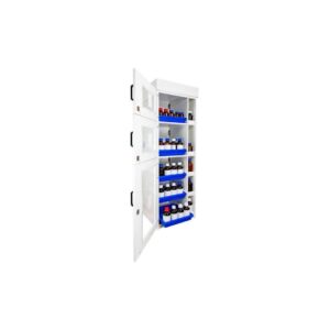 Tủ an toàn đựng hóa chất 3 cửa Ecosafe APC103+ 37 tu an toan dung hoa chat 3 cua ecosafe apc103 armario de laboratorio en melamina de 3 puertas resistente a la corrosion 106 l ecosafe 8 dkkq