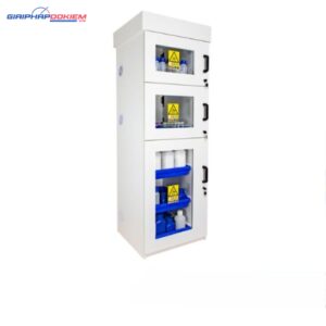 Tủ cao chống ăn mòn 3 cửa Ecosafe APC107+