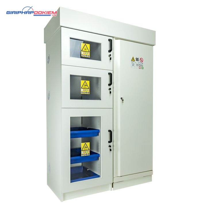 Tủ cao chống cháy nổ 4 cửa Ecosafe MR6+ 15 Tủ cao chống cháy nổ 4 cửa Ecosafe MR6+