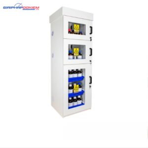 Tủ chống ăn mòn PVC 3 cửa Ecosafe APC106+