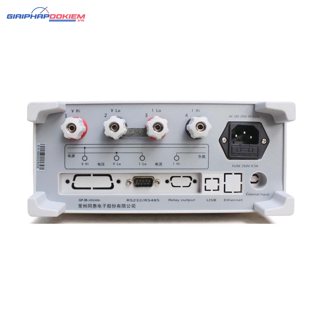 Máy đo công suất điện một pha TongHui TL3302 4 Máy đo công suất điện một pha TongHui TL3302