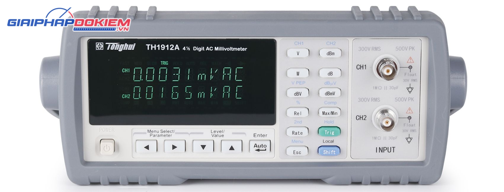Máy đo điện áp thấp MiliVolt TongHui TH1912A 50µV-300V 11 may do dien ap thap milivolt tonghui th1912a 50v 300v 20190430190519 111
