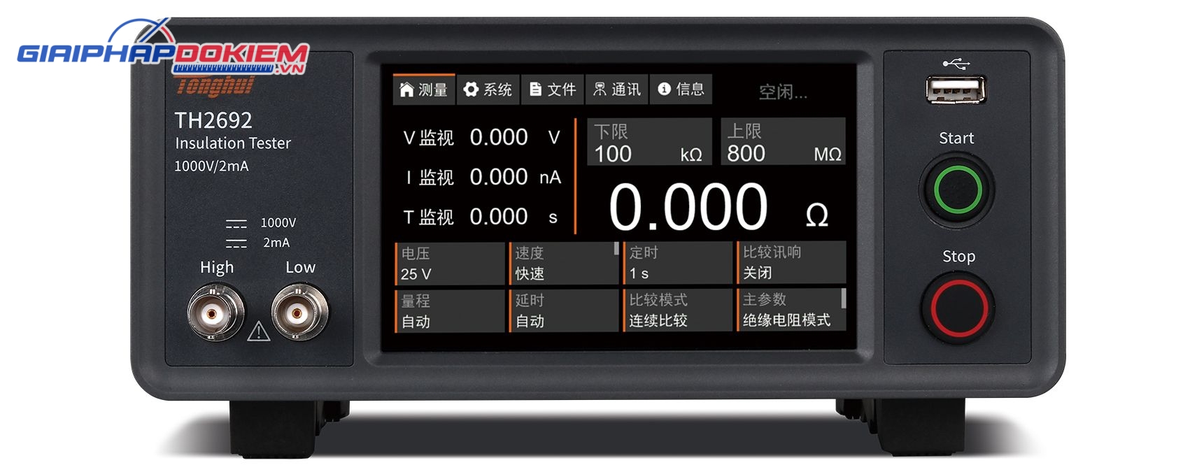 Máy đo điện trở cách điện Tonghui TH2692 11 may do dien tro cach dien tonghui th2692 20240806142443 384 gako