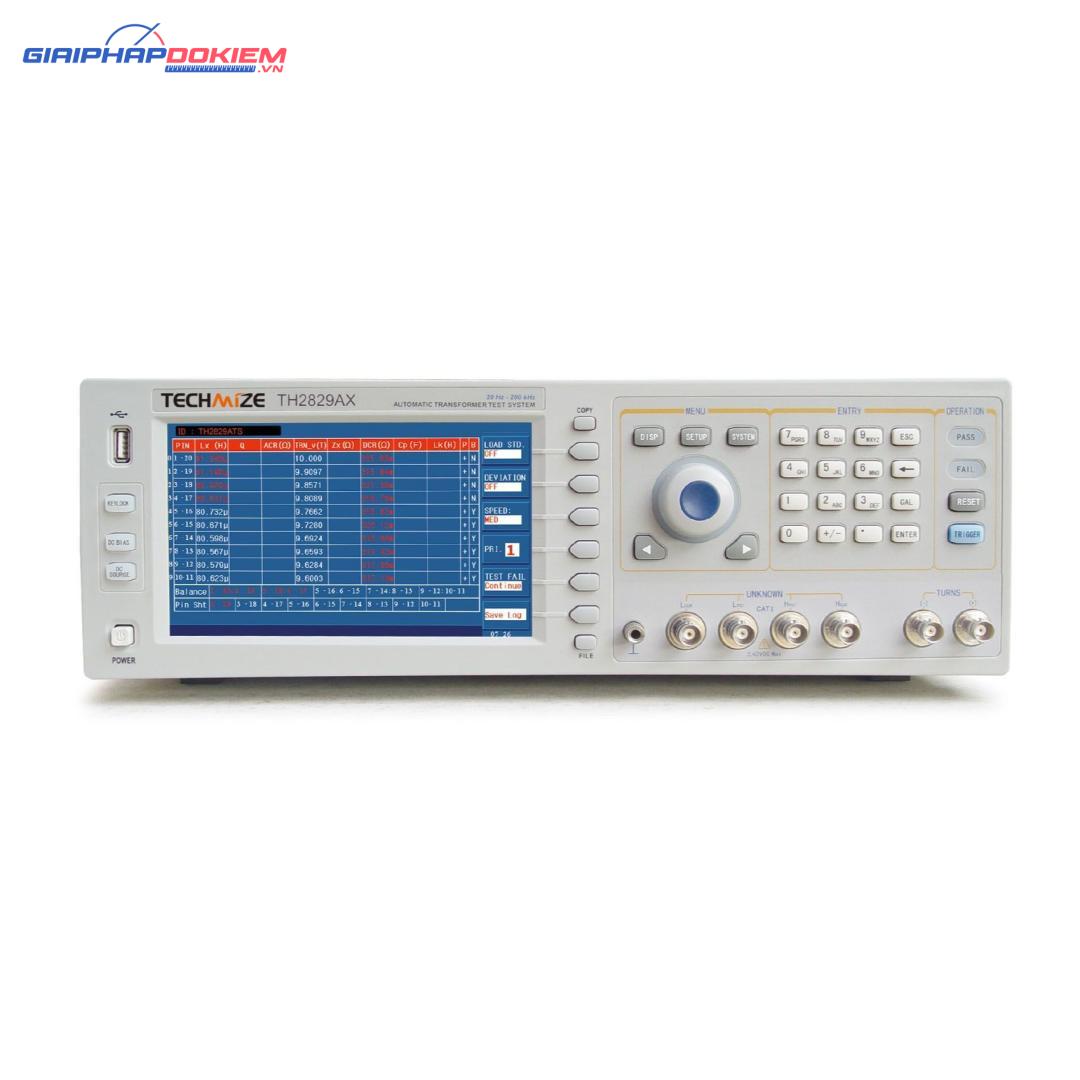 Máy kiểm tra cách điện biến áp Tonghui TH2829AX 200kHz 4 Máy kiểm tra cách điện biến áp Tonghui TH2829AX 200kHz