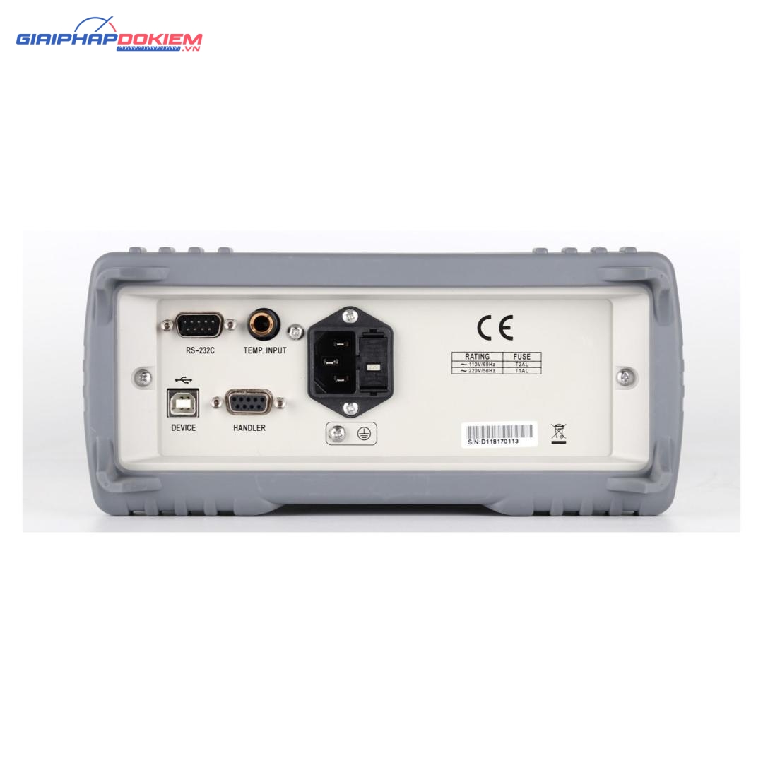 Thiết bị đo điện trở một chiều TongHui TH2516 7 Thiết bị đo điện trở một chiều TongHui TH2516