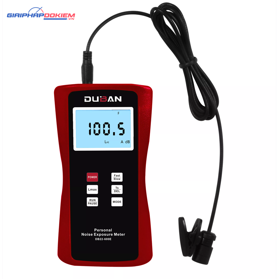 Máy Đo Mức Độ Tiếp Xúc Tiếng Ồn Cá Nhân DUBAN DB22-600E 3 Máy Đo Mức Độ Tiếp Xúc Tiếng Ồn Cá Nhân DUBAN DB22-600E