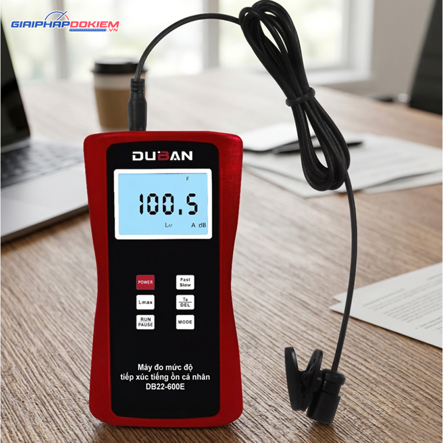 Máy Đo Mức Độ Tiếp Xúc Tiếng Ồn Cá Nhân DUBAN DB22-600E 5 Máy Đo Mức Độ Tiếp Xúc Tiếng Ồn Cá Nhân DUBAN DB22-600E - Ảnh 3