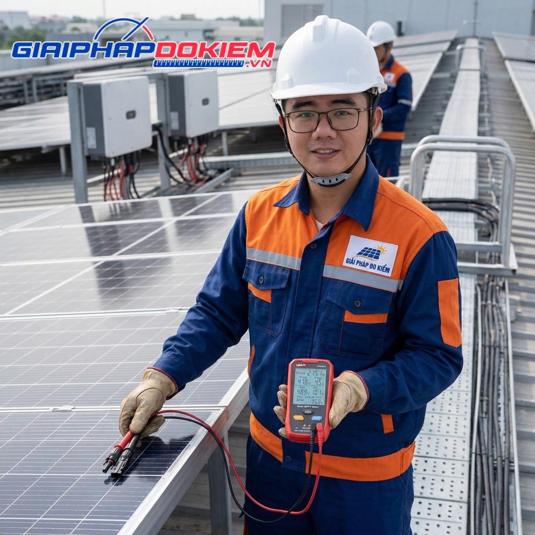 Thiết bị đo hệ thống điện mặt trời Uni-T