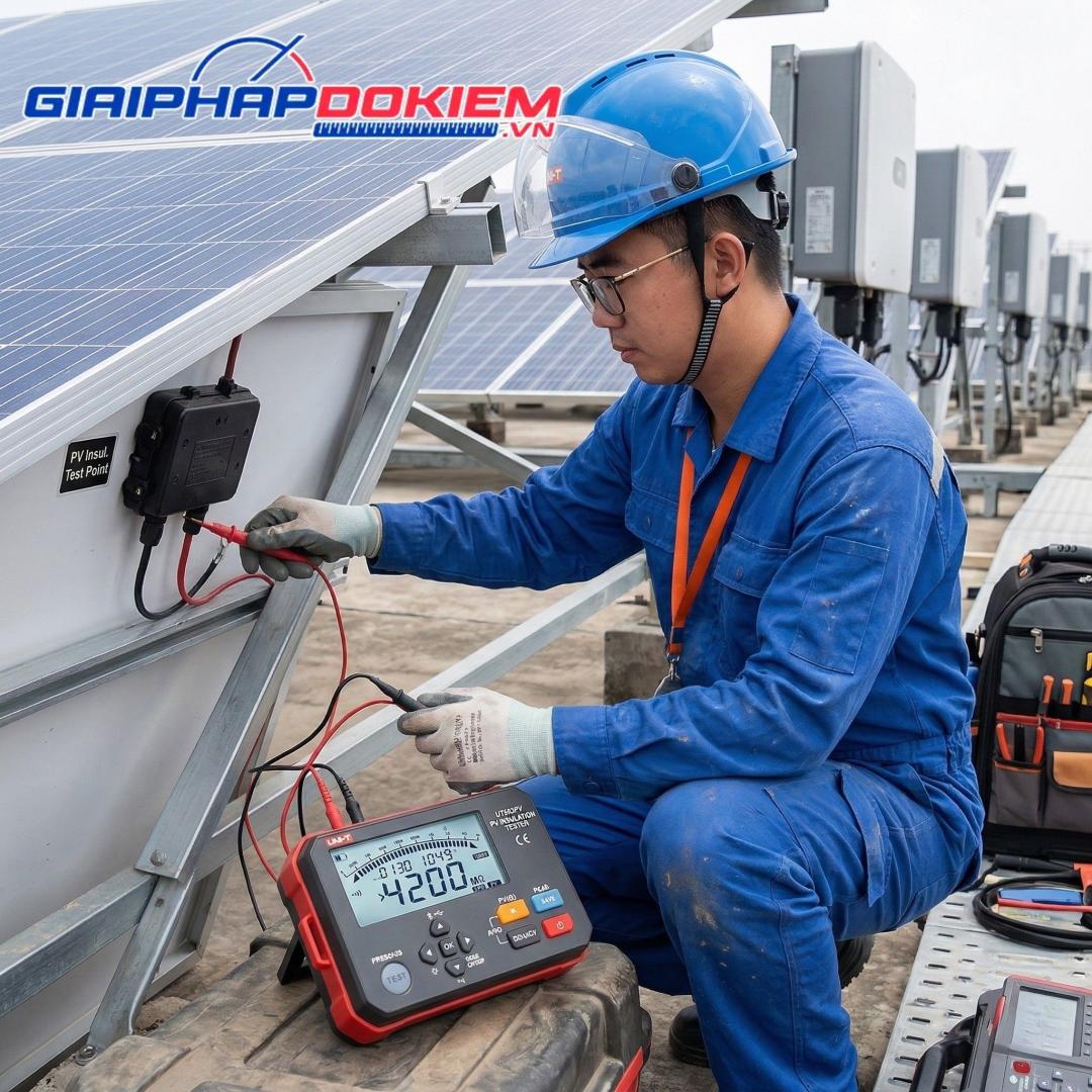 Thiết bị đo hệ thống điện mặt trời Uni-T
