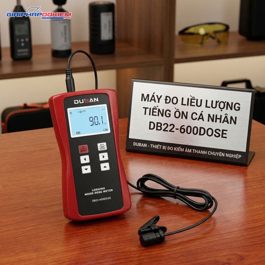 Máy Đo Liều Lượng Tiếng Ồn Cá Nhân DUBAN DB22-600DOS 6 may do lieu luong tieng on ca nhan db22 600dos gemini generated image 85rwhx85rwhx85rw