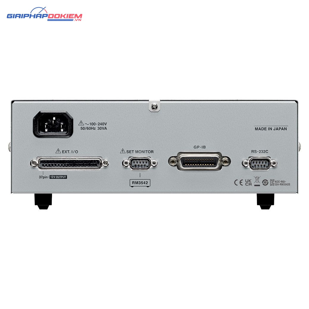 Thiết bị đo điện trở Hioki RM3542C-2 5 Thiết bị đo điện trở Hioki RM3542C-2 - Ảnh 3