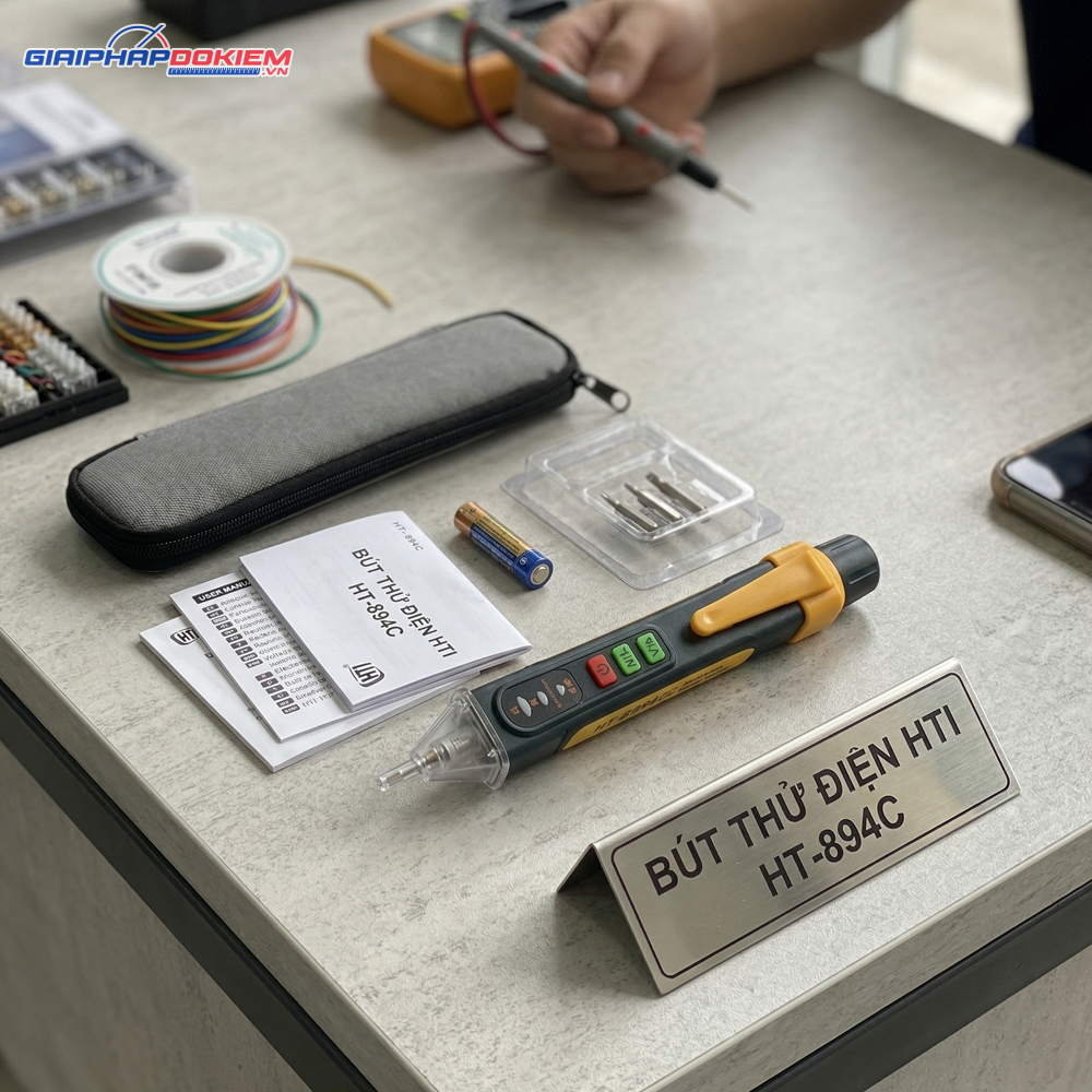 Bút Thử Điện HTI HT-894C 5 Bút Thử Điện HTI HT-894C - Ảnh 2