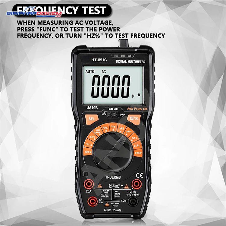 Đồng Hồ Vạn Năng HTI HT-891C 9 dong ho van nang hti ht 891c hti ht 891c u2wb