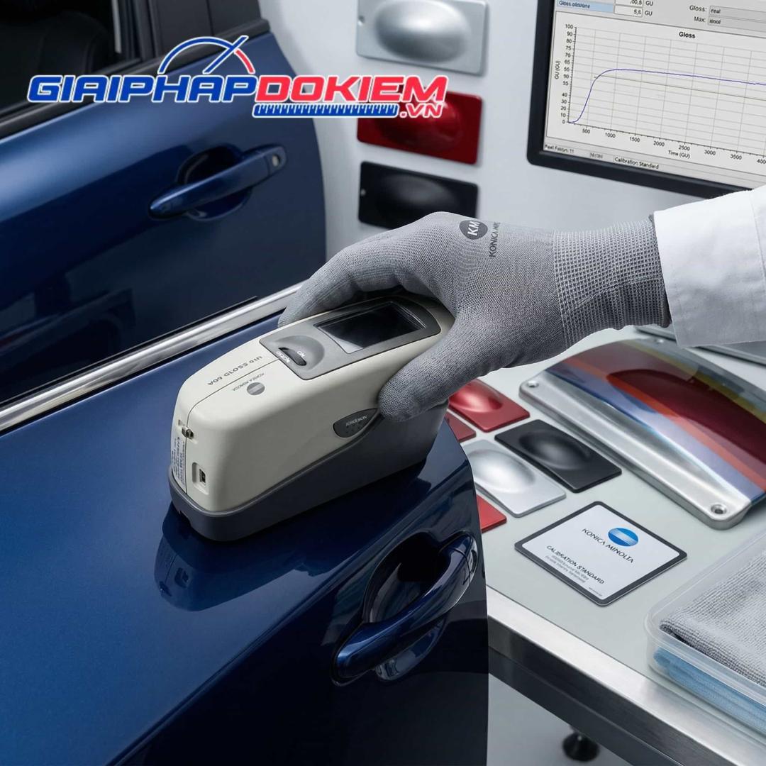 Máy đo độ bóng Konica sở hữu độ chính xác gần như tuyệt đối với các công nghệ tiên tiến, hiện đại