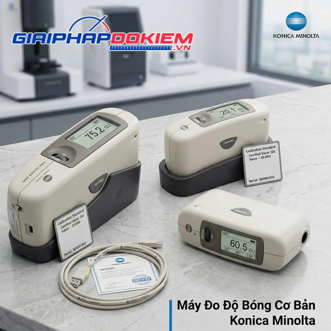 Serie máy đo độ bóng Konica cơ bản