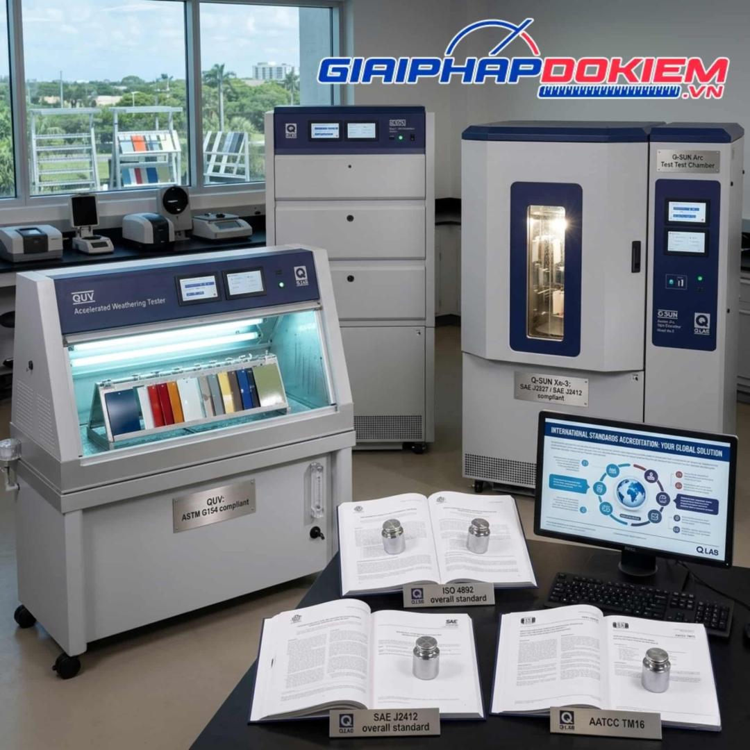 Tiêu chuẩn quốc tế của máy Q-LAB