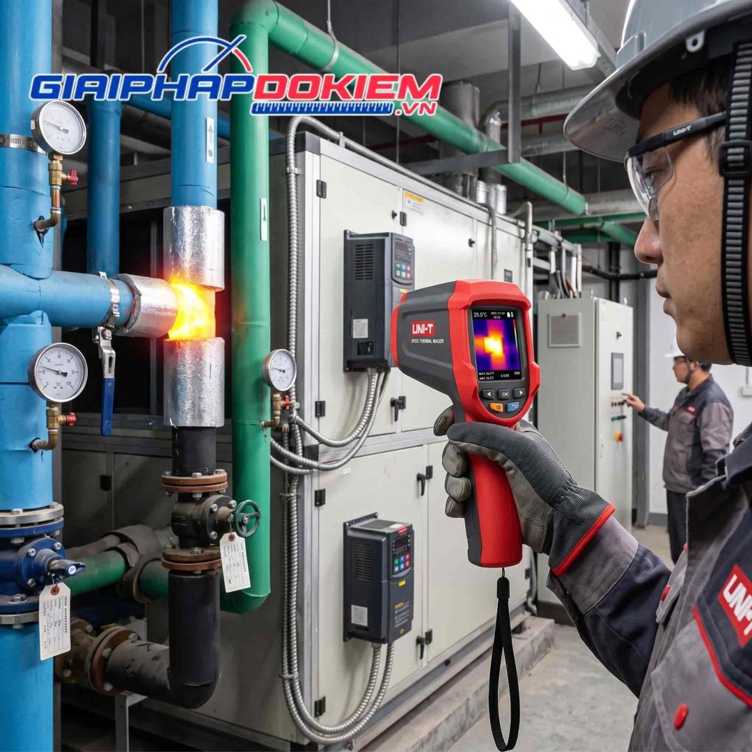 Ứng dụng camera nhiệt bảo trình hệ thống HVAC tòa nhà