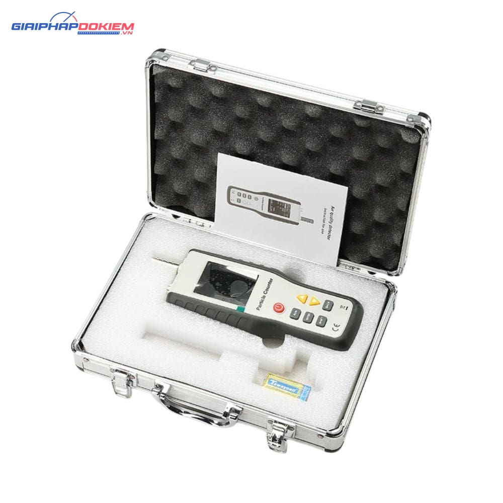 Máy Đo Chất Lượng Không Khí Hti HT 9600 PM2.5 (Đo Bụi Không Khí) 6 Máy Đo Chất Lượng Không Khí Hti HT 9600 PM2.5 (Đo Bụi Không Khí) - Ảnh 2