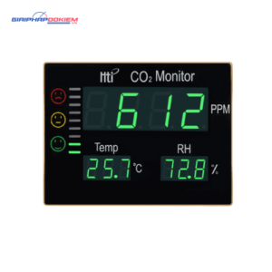Máy Đo Khí Co2 Treo Tường HTI HT-2008